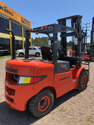 Imagem 2 de 5 de Empilhadeira Lonking Lg50 Nova Diesel 5 Ton, Torre Padrão