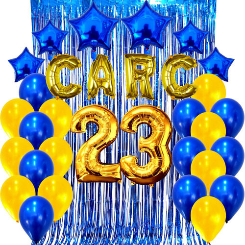 Combo Kit Globos Deco Fiesta Rosario Central