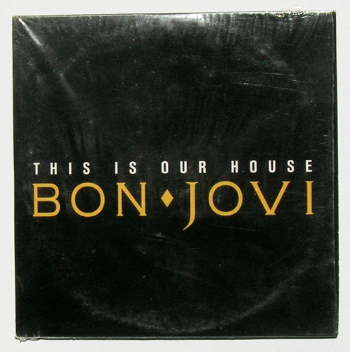 Bon Jovi This Is Our House Cd Single Mexicano 2010