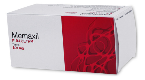 Piracetam 800 Mg Memaxil Caja Con 30 Tabletas Maver