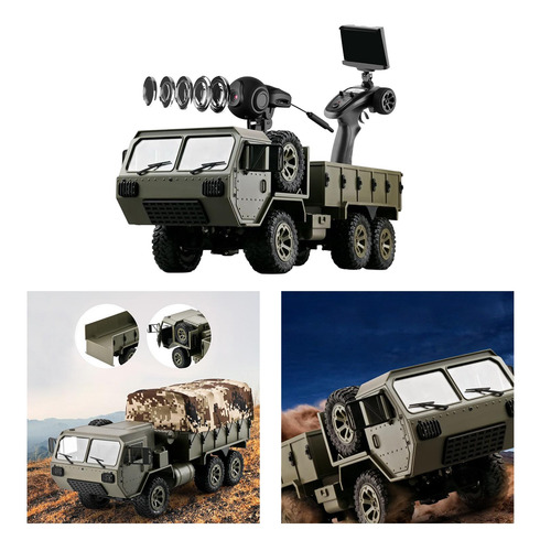 Camión Todoterreno Rc, Escalada Fuerte Con Led, Vehículos