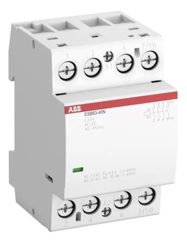 Contactor Automático Abb 4p 63a Esb63-40/24
