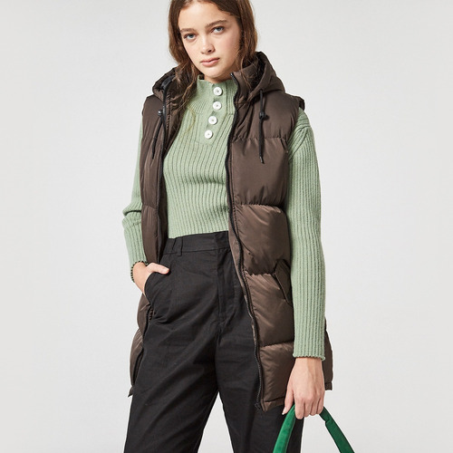 Chaleco Puffer Indiana Brown