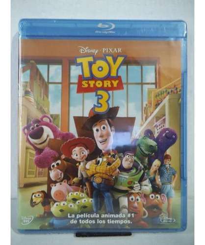 Imagen 1 de 3 de Toy Story 3 Blu-ray + Dvd Blu Ray Disc
