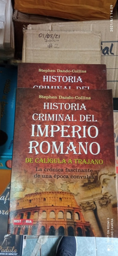 Libro Historia Criminal Del Imperio Romano. Stephen Dando