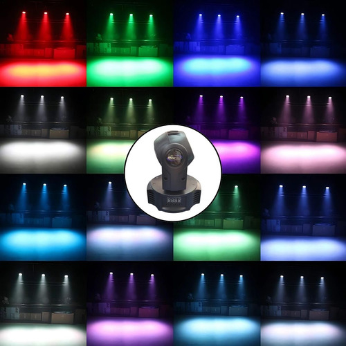 Mini Moving St-m002 Rgbw Head Led Wash 7 Led 9 Canais Bivolt