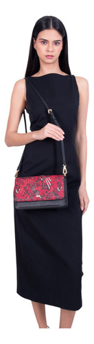 Bolsa Kalan Pineda Covalin Diseño Colibrí Rojo