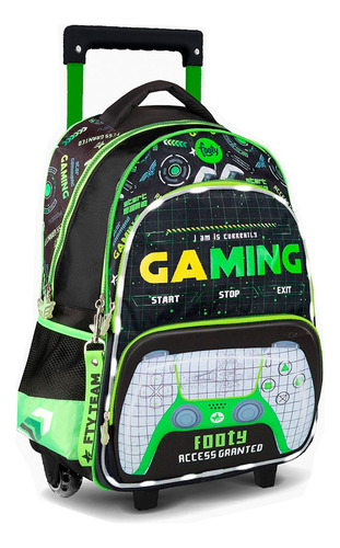 Mochila Footy Gaming Joystick Con Carro - Vamos A Jugar  