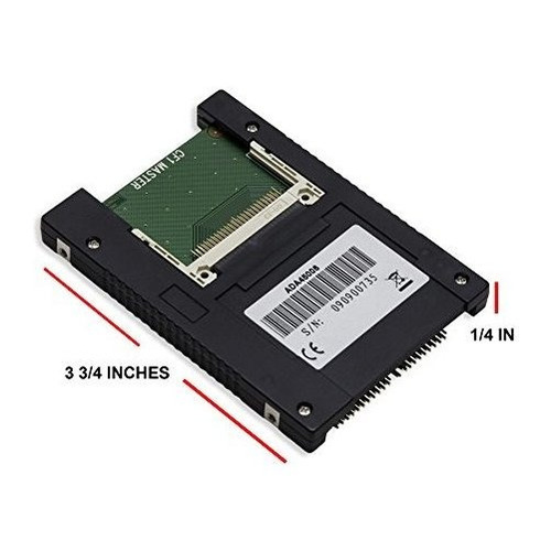 Adaptador Syba Dual Compact Flash Cf A Ide/pata 2.5 De 44 Pi