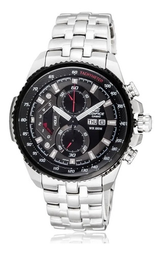 Reloj Casio Edifice Ef 558d Cronografo Acero Hombre Original