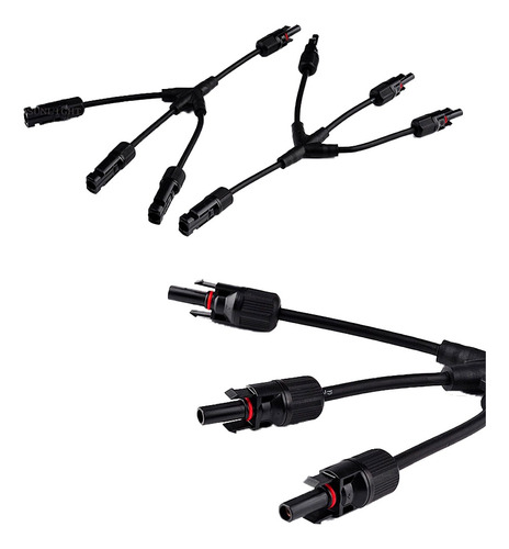 Conector Para Panel Solar (par) Mc4 T3 A 1 Mc4