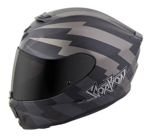 Casco Scorpion Exo-r420 Tracker Titanium