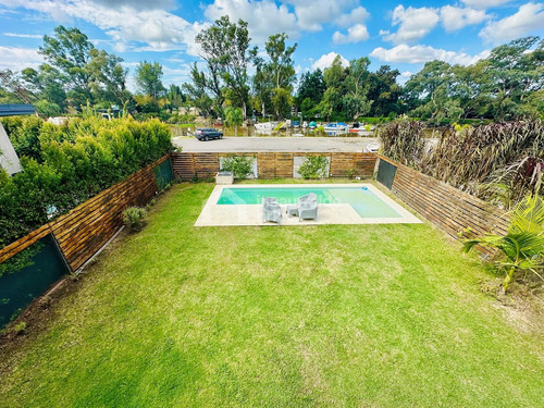 Casa En Alquiler En Tigre, Barrio Nautico Vila Marina 1 Con Piscina Y Vista Al Rio!