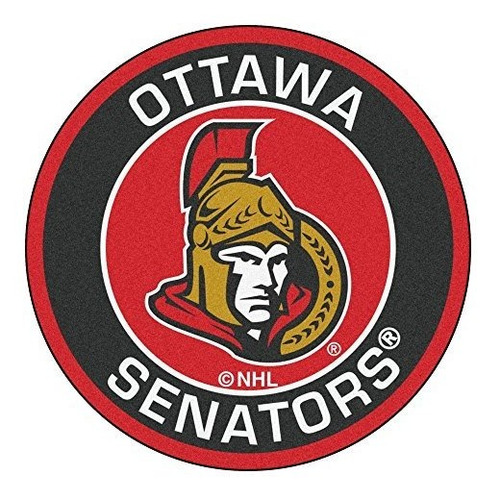 Fanmats Fanmats 18881 Nhl Ottawa Senadores Roundel Mat