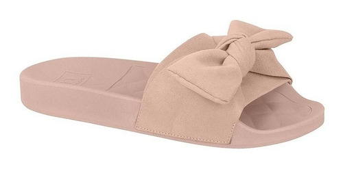 Imagem 1 de 1 de Chinelo Sandália Feminino Moleca Slide Laço