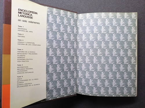 Enciclopedia Metódica Larousse Completa 6 Tomos De Colección (Usado)