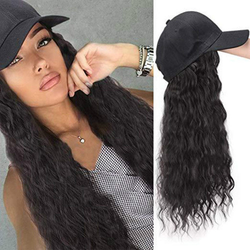 2025 Gorra De Béisbol For Mujer Con Extensiones De Cabello