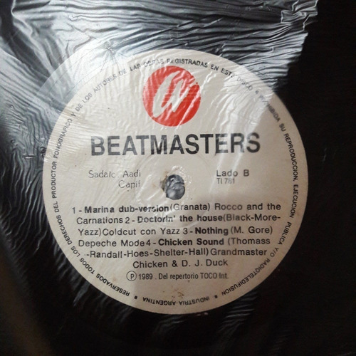 Vinilo Lambada Kiss Kiss Forrest B.o.s.e Yazz Beatmasters E1