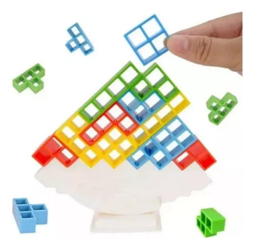 Juego De Remolques Petetra Stack Building Block (juego De 16