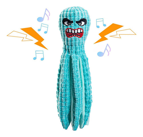 Juguete Chirriante Para Perros Octopus Para Perros Plush Squ