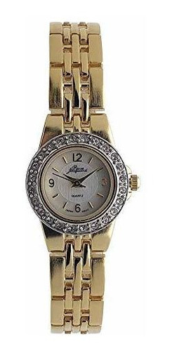 Reloj De Ra - Women's Small Face Watch - Gold Plated With Cr