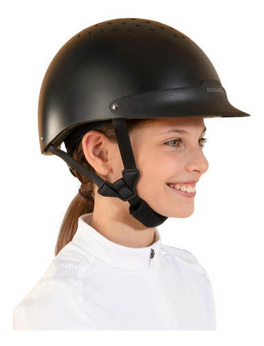 Casco Para Equitación Marca Francesa Adultos Niños Iniciacio