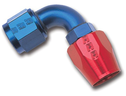 Hose End De Aluminio Anodizado 90° -12an