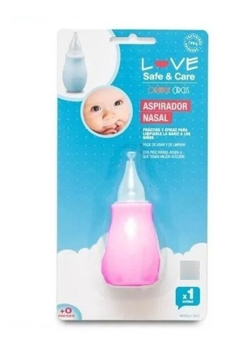 Aspirador Nasal Para Bebe Saca Moco Love 8825