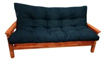 Comprar Futon 3 Cuerpos Pata Reforzada Lustrado Colchón De Jacquard