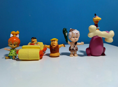 Muñecos Los Picapiedras X 5 (Usado)