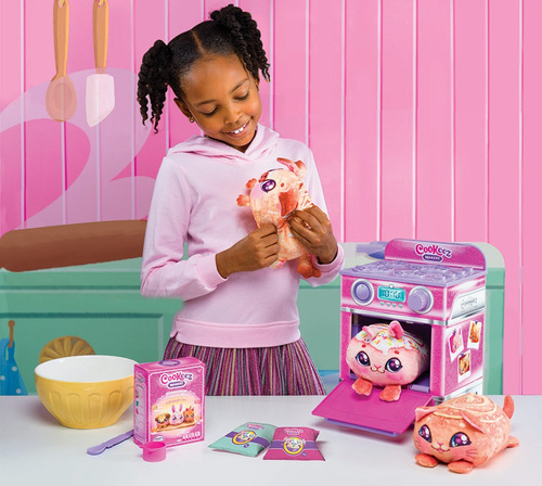 Cookeez Horno Transforma Receta En Peluche C/acc Int 23535 Color Lila