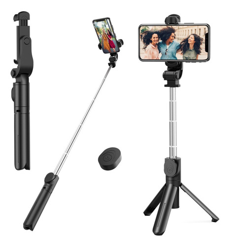 Bastão Tripé Mini 360º Pau De Selfie Bluetooth 3em 1 Celular