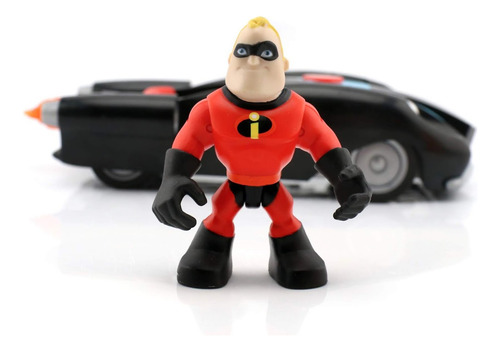 Los Increíbles 2 Vehículos Y Figura Increíbles Jakks Pacific