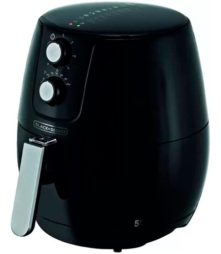 Fritadeira Elétrica Black&decker 5l 1400w Preta - Afm5b2 Cor Preto 110v