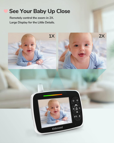 Monitor para bebés Kidsneed SM935A kidsneed