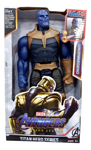 Muñeco De Accion De Thanos El Titan De Marvel De 30cm