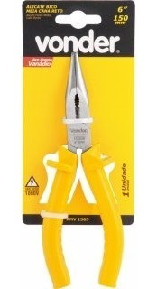 Imagem 3 de 10 de Kit Eletricista Profissional Vonder 16 Pç Isolamento 1000v