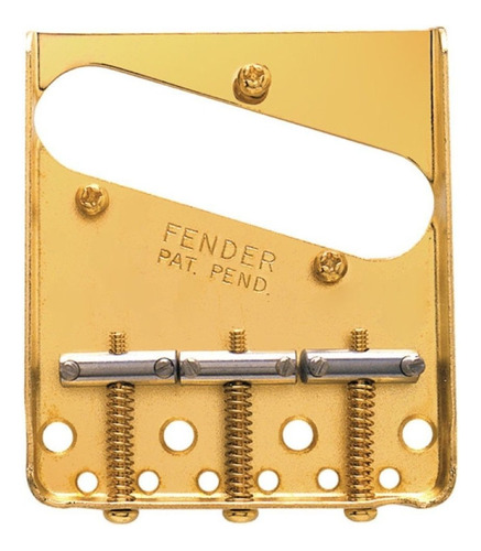 Fender 3-saddle American Clásico Telecaster Bridge Asambl