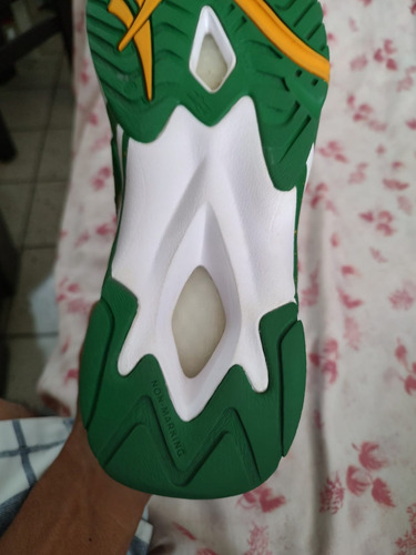 Tenis Reebok Kamikaze Ii Shawn Kemp Sonics Og 30mx Blanco Y Verde 30