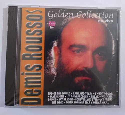 Demis Roussos Cd Nuevo Incluye Adiós Mí Amor Adiós 18 T 