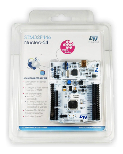 Nucleo-f446re Stm32f446ret6 Mcu Stm32f4 Nucleo Soporta A...