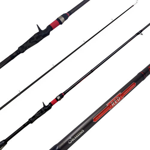 Caña Okuma Red 7 Pies 10-20lbs 2 Tramos Baitcasting