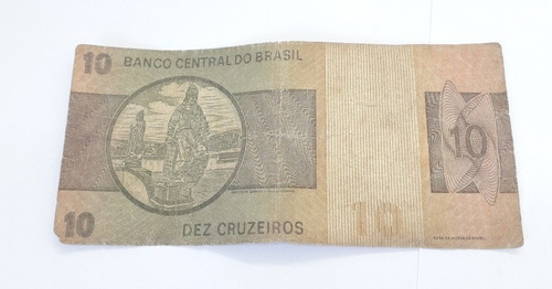 Cédulas Antigas De Dez Cruzeiros 10 Celulas