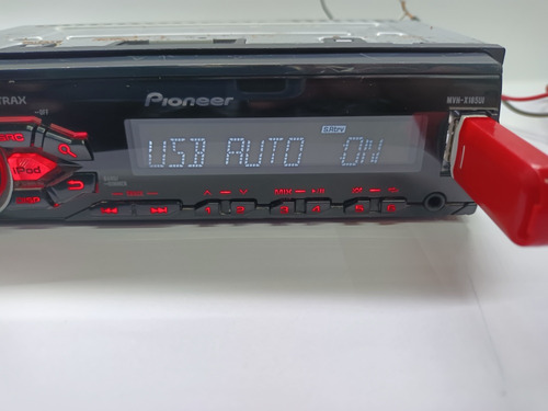 Autoestereo Pionner Mvh-x185ui Radio, Usb, Aux. (no Cd) Usad (Usado)