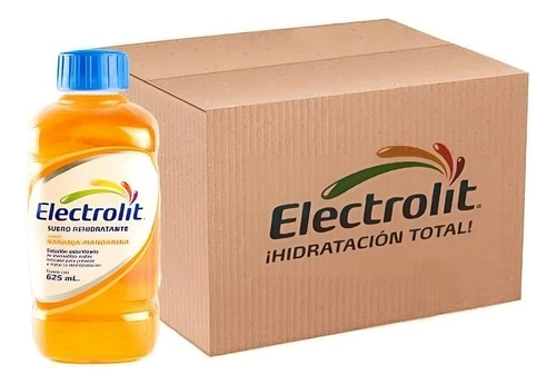 Electrolit Sabor Naranja-mandarina 625 Ml 12 Pack