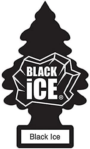 X10 Pinos Aromáticos Auto Black Ice Little Tree