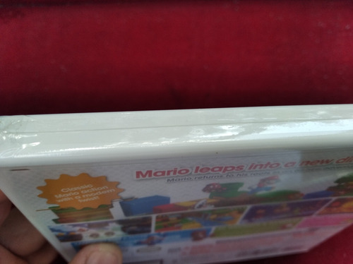Super Mario 3d Land ( Nintendo 3ds Ds ) 1era Sellado 40v ^o^