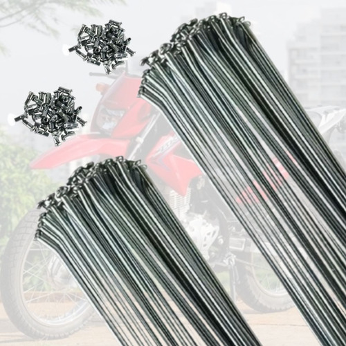 Raio Em Inox Para Bros 125 150 160 Tras Tambor Frente Disco