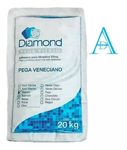 Pegamento Veneciano Azul Marino Para Alberca Marca Diamond