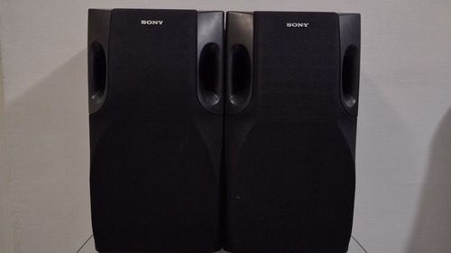 Bocinas Sony Vintage Para Minicomponente Modular Estereo Negro 100 W